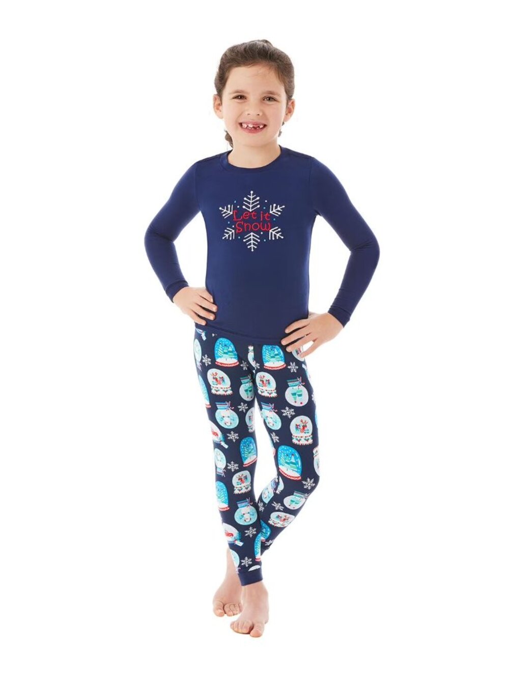 NEW Member's Mark Kids Holiday Pajama Sets Blue 6